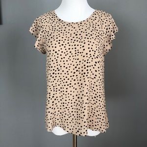 Papermoon polkadot blouse, size: XS